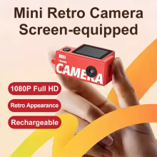 Câmera Mini Retro X7 1080P Thumbnail 1
