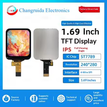 Tela LCD Redonda 1.69" SPI Thumbnail 3