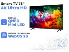 Smart TV 75" LG QNED Mini LED Thumbnail 3