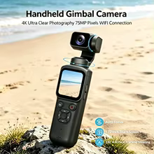 Câmera Gimbal 4K 75MP Ação Thumbnail 2