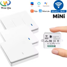 Interruptor Smart Home Wi-Fi e RF 433MHz Thumbnail 1