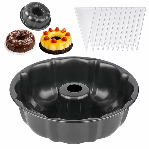 Forma Antiaderente com Tubo Central