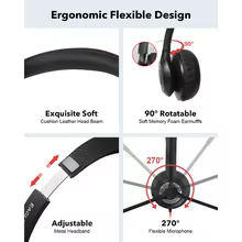 JIAMQISHI EH01 Headset USB Thumbnail 4