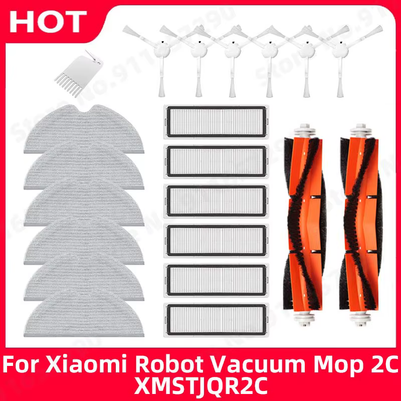 Kit Peças Aspirador Xiaomi Mi Robot Vacuum Mop 2C