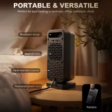Aquecedor PTC Portátil 500W Thumbnail 5
