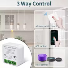 Interruptor Inteligente Wi-Fi RF 433MHz Thumbnail 2