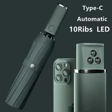 Guarda-chuva Automático LED ZUODU Thumbnail 1