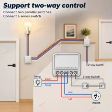 Interruptor Inteligente Zigbee 16A Thumbnail 3