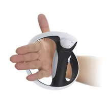 Case Silicone PS VR2 Branco/Preto Thumbnail 2