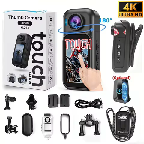 Mini Câmera de Ação 4K X50 Pro