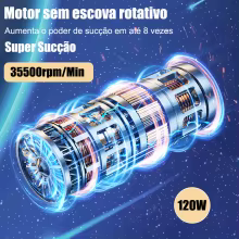 Aspirador Portátil 2 em 1 Thumbnail 2