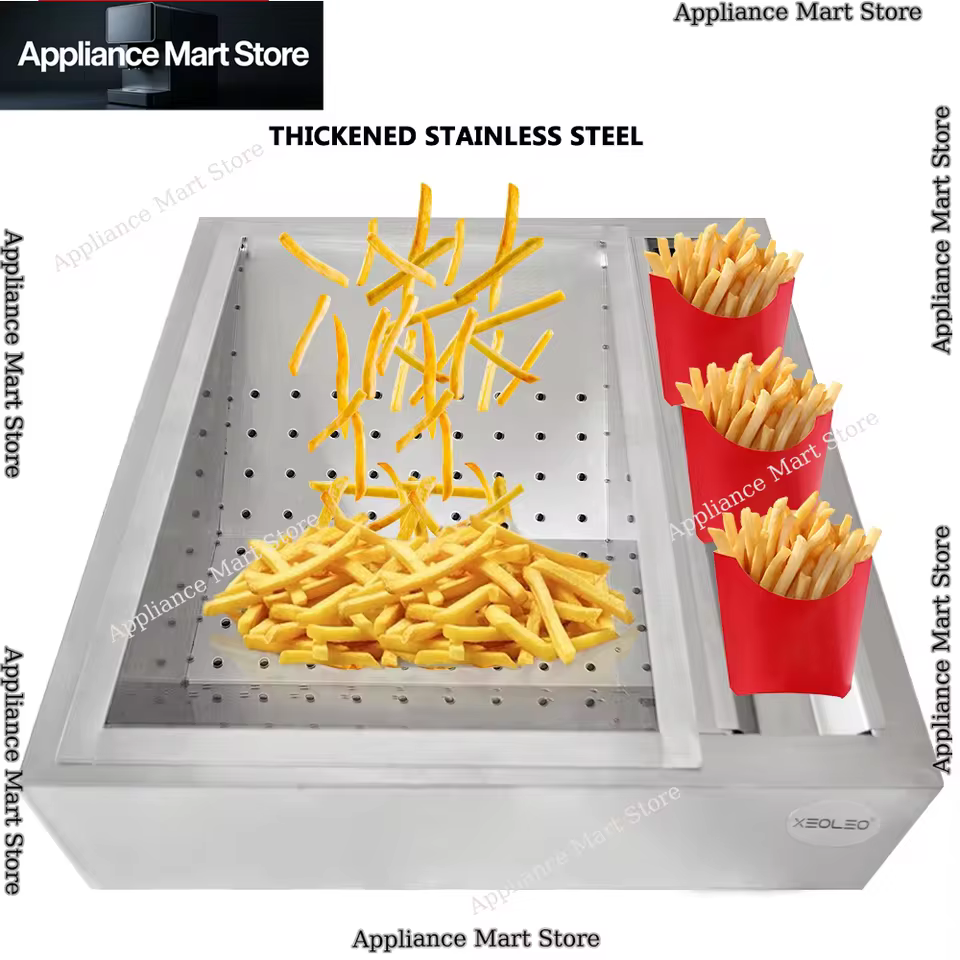 Mesa de Descarga de Batatas Fritas Aço Inoxidável WHYY