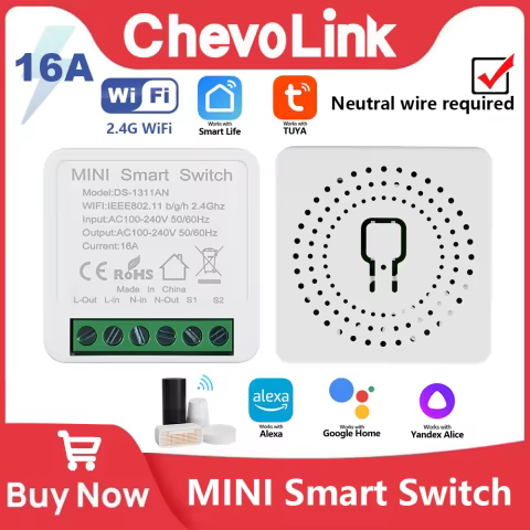 Interruptor Inteligente WiFi Mini