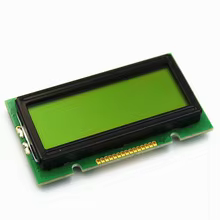 Display LCD Amarelo 16x2 Compatível WH1202A Thumbnail 2