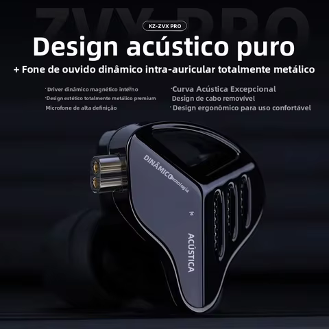 KZ ZVX PRO Fone Intra-auricular