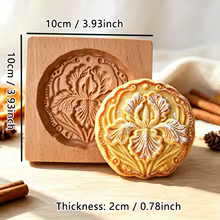 Moldes de Madeira para Biscoitos de Natal Thumbnail 2