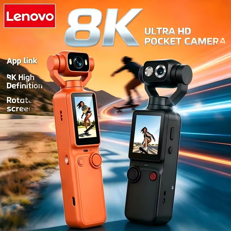 Câmera Esportiva Lenovo 8K HD