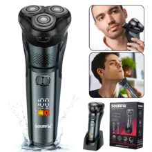 Barbeador Elétrico Solimpia para Homens Thumbnail 1