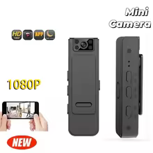 Mini Câmera Bodycam 1080p Visão Noturna Thumbnail 1