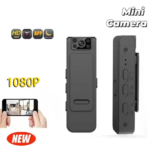 Mini Câmera Bodycam 1080p Visão Noturna