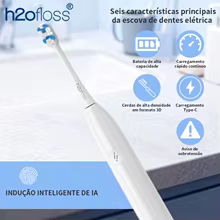 Escova Elétrica H2ofloss Sônica Thumbnail 4