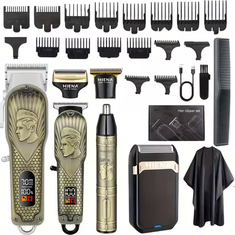 Máquina de Cortar Cabelo HIENA Profissional