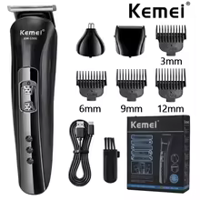 Kemei KM-1506 Barbeador 3 em 1 Thumbnail 1