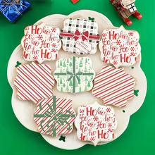 Kit 7 Stencils de Natal para Bolo e Biscoito Thumbnail 5