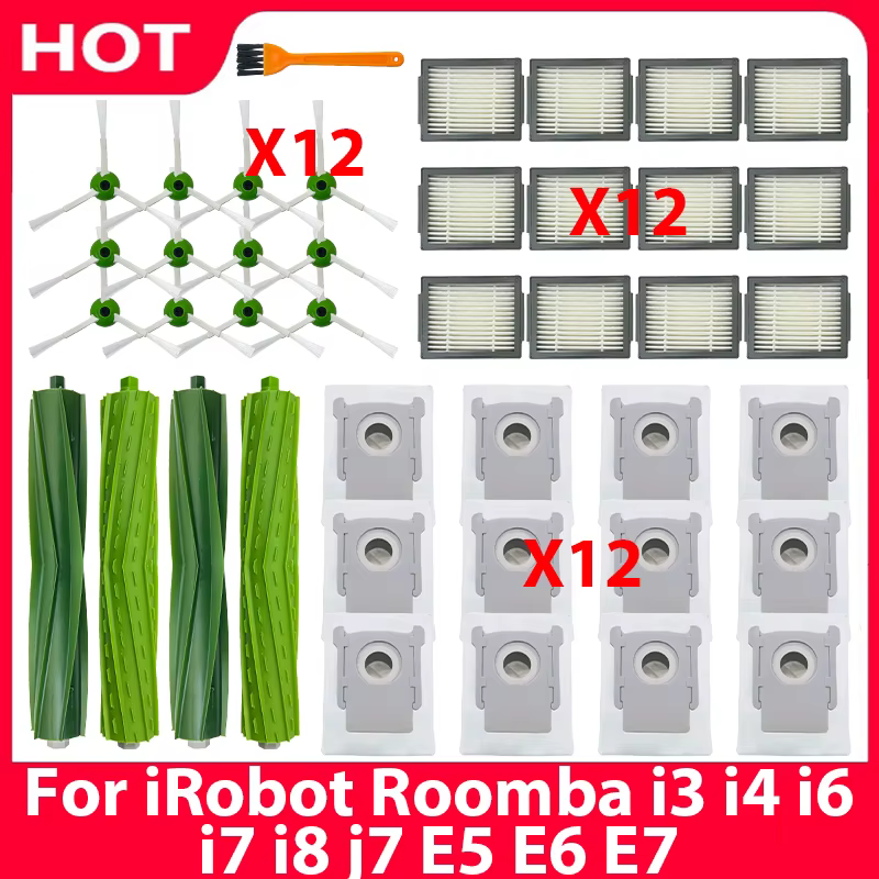 Kit Peças Aspirador Robô - 12 Peças Completas