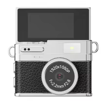 Mini Câmera Retro CCD Chaveiro Tela Flip Thumbnail 2