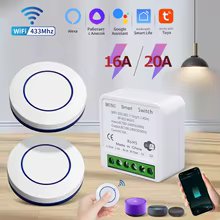 Interruptor Inteligente WiFi 20A com Controle de Voz Thumbnail 1