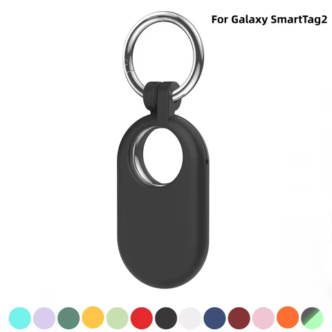 Capa Silicone Samsung Galaxy SmartTag 2 com Chaveiro