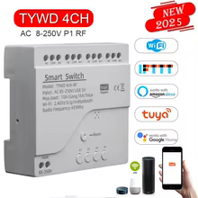 Módulo WiFi Inteligente 4CH Tuya Thumbnail 1