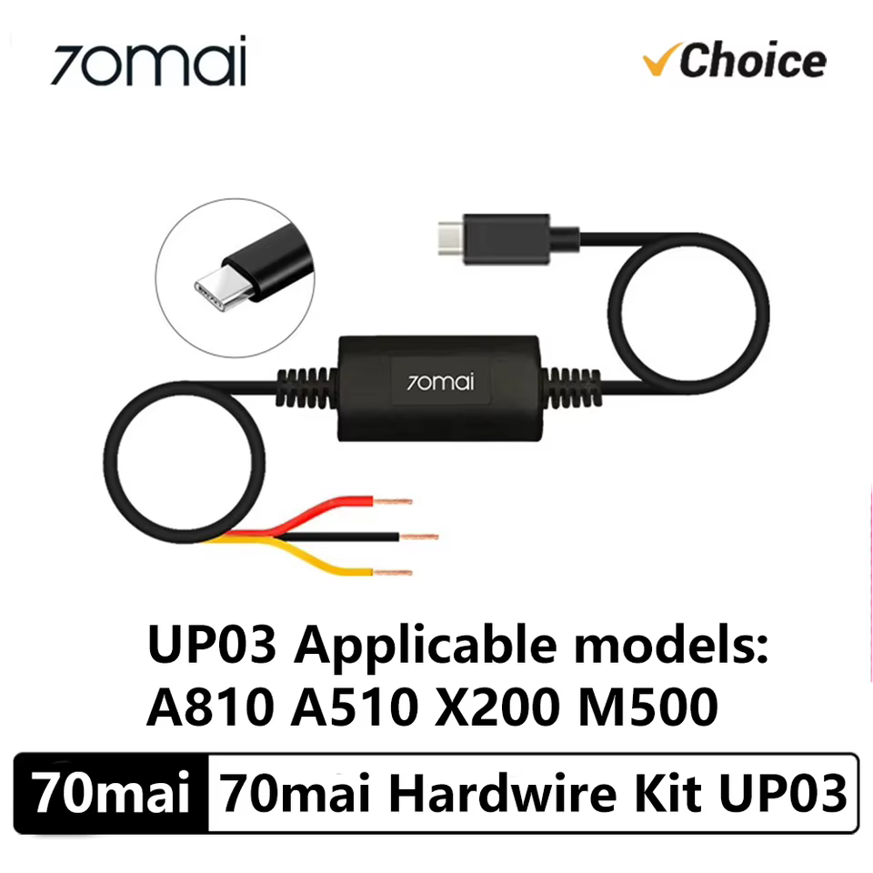 Kit Fiação 70mai UP03 24h