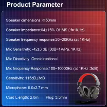 Fone Gamer E-YOOSO H2722D com Microfone e Som Surround Thumbnail 6