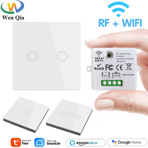 Interruptor Inteligente Wi-Fi 433MHz