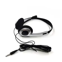 Fones Over-Ear Leves com Microfone ABS Thumbnail 2