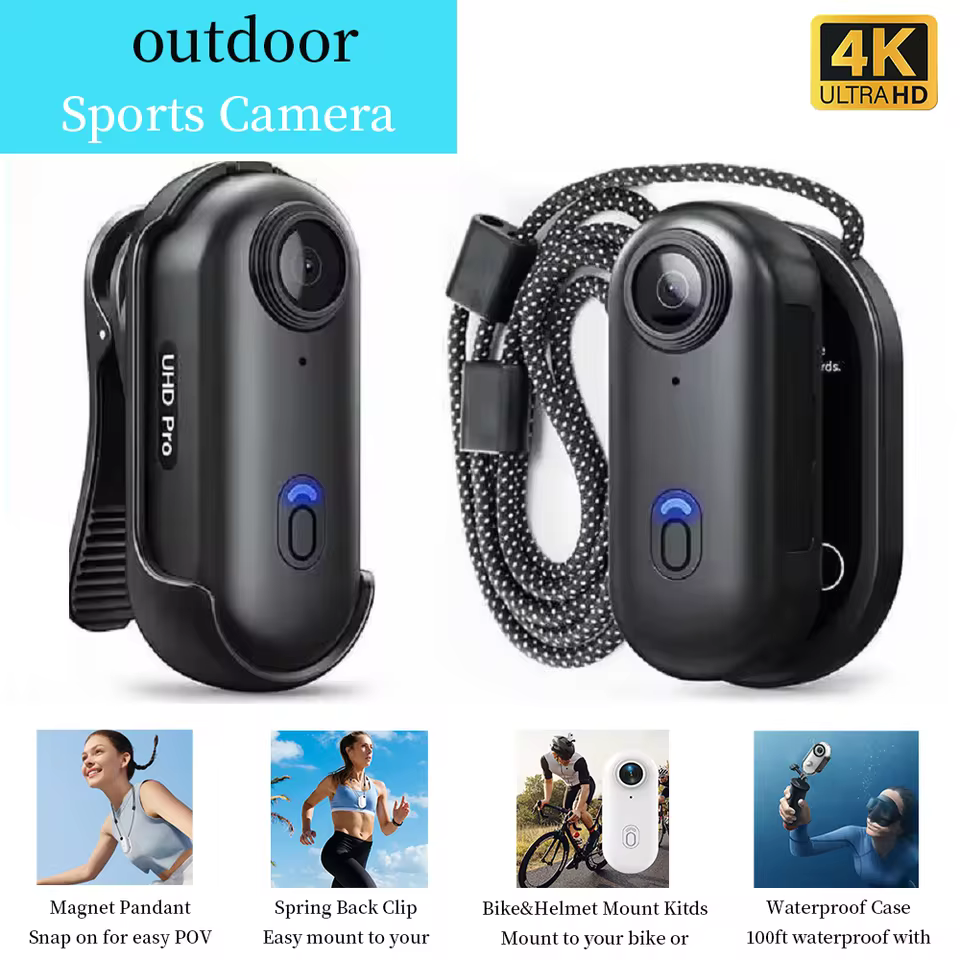 Câmera Mini 4K Wi-Fi