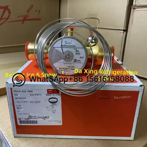 Válvula de Expansão Térmica Danfoss Série TGEX Alta