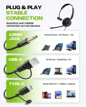 Fone de Ouvido Acer com Fio e Microfone Thumbnail 5