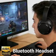 Fone Bluetooth Hi-Fi Dobrável Thumbnail 3