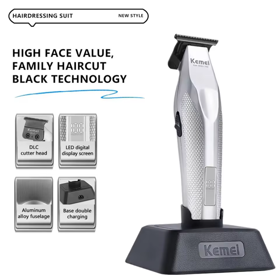 Cortador de Cabelo Kemei Profissional KM-3023-702