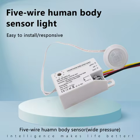 Sensor de Movimento PIR Automático