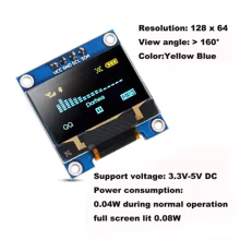 Módulo OLED 0.96" I2C 128x64 Thumbnail 4