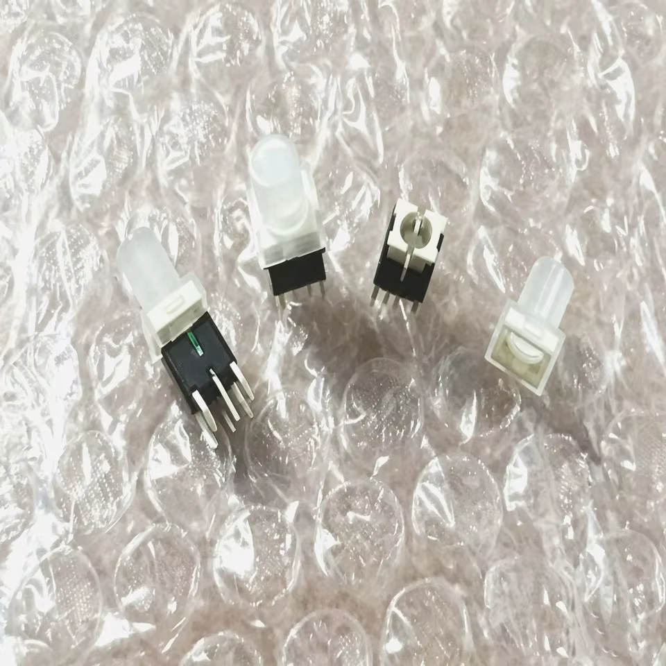 Micro Botão Touch LED 6x6x18mm