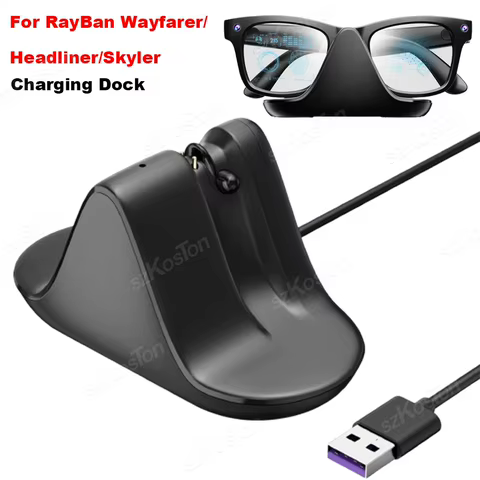 Base Carregamento Ray-Ban Meta USB-C