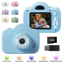 Mini Câmera Digital Infantil 1080p Thumbnail 2