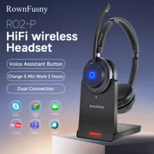 Headset Rownfusny R02 Bluetooth 5.3 Thumbnail 1