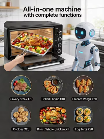 Forno Elétrico Multifuncional XMSJ 35L