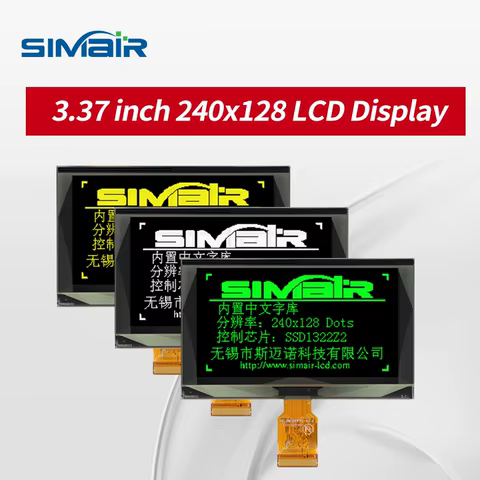 Módulo LCD 240x128 3.37 OLED